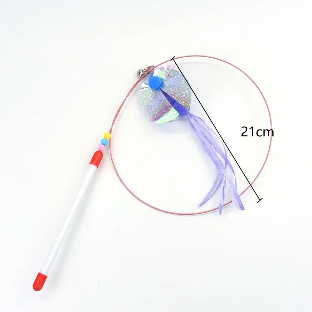 Haleva™ Hands-Free Cat Wand Toy