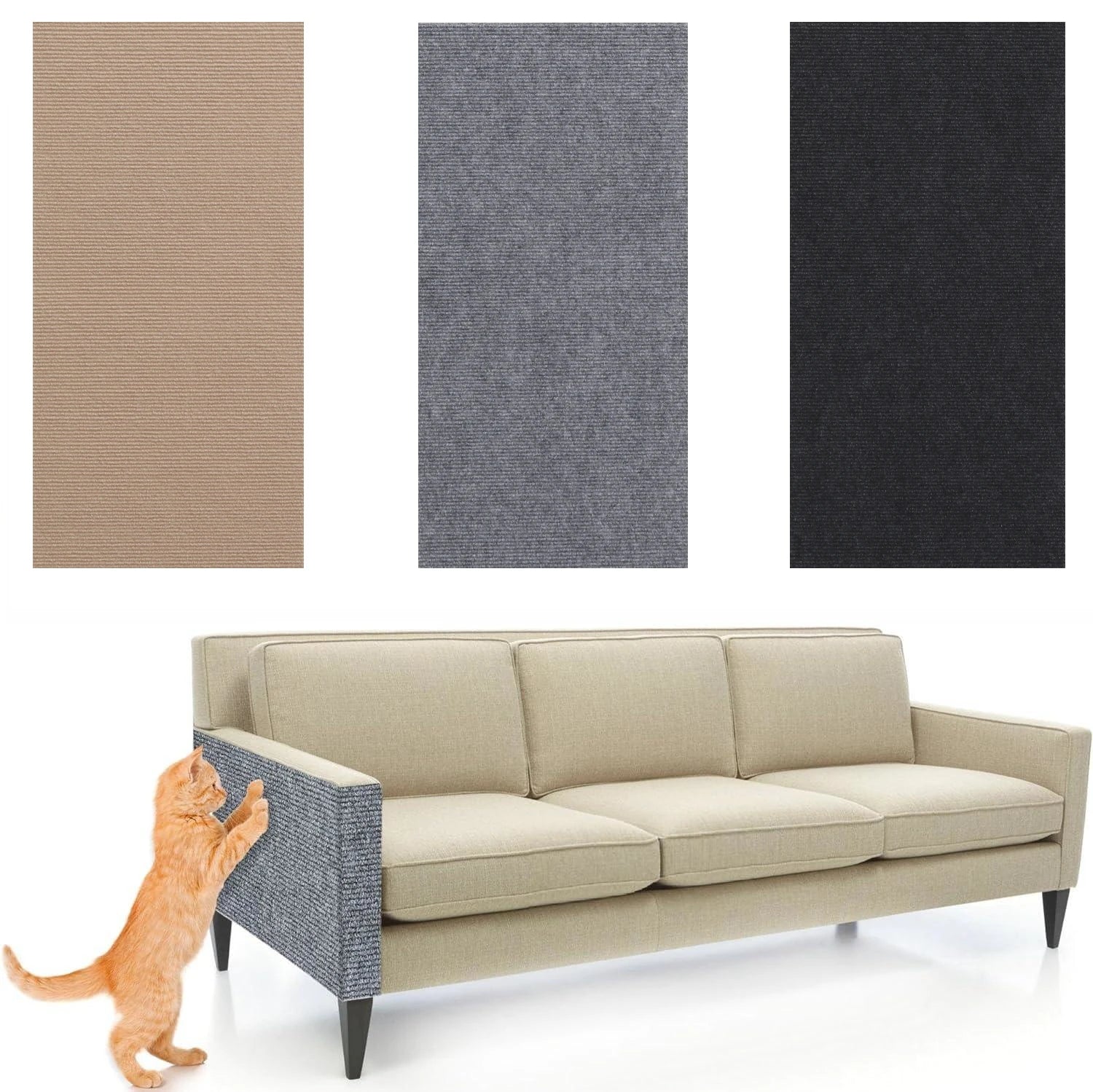 Haleva™ ClawGuard Pro – Self-Adhesive Cat Scratch Mat
