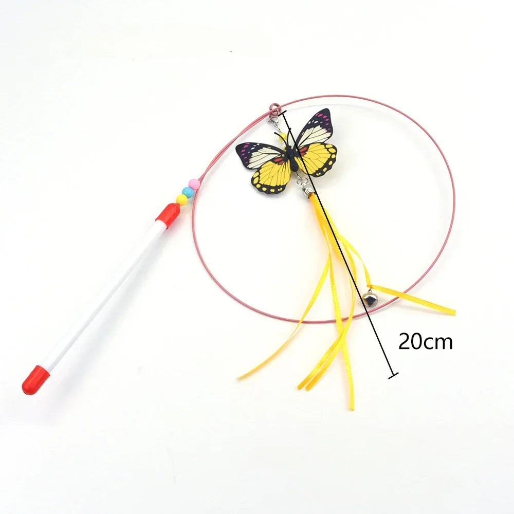 Haleva™ Hands-Free Cat Wand Toy
