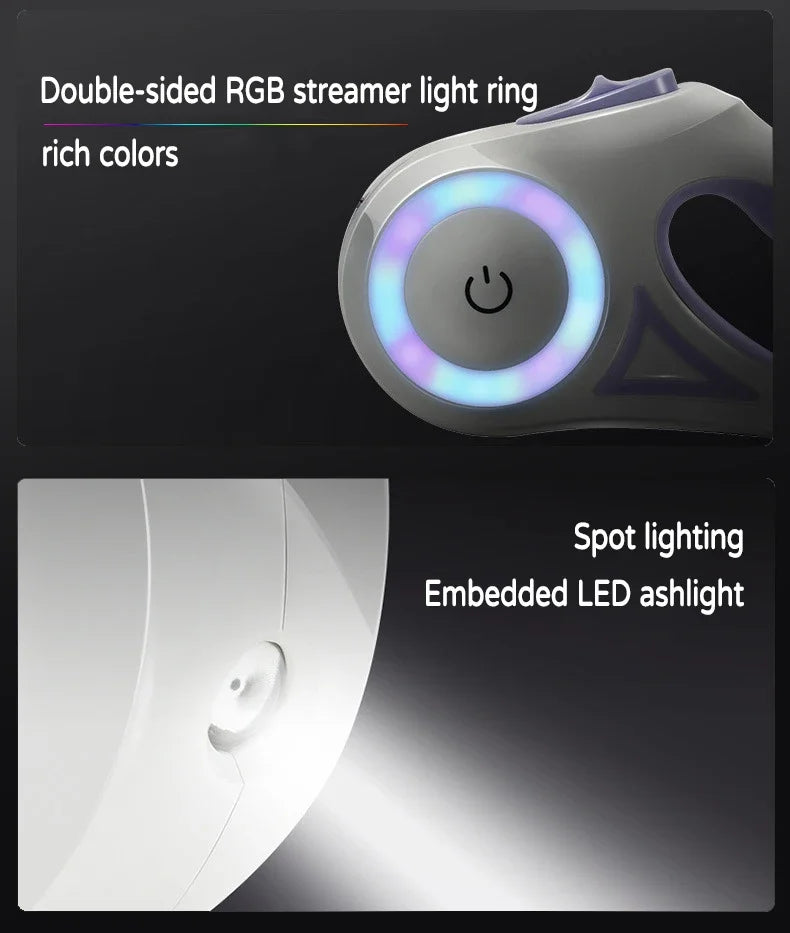 Haleva™ GlowGrip Leash