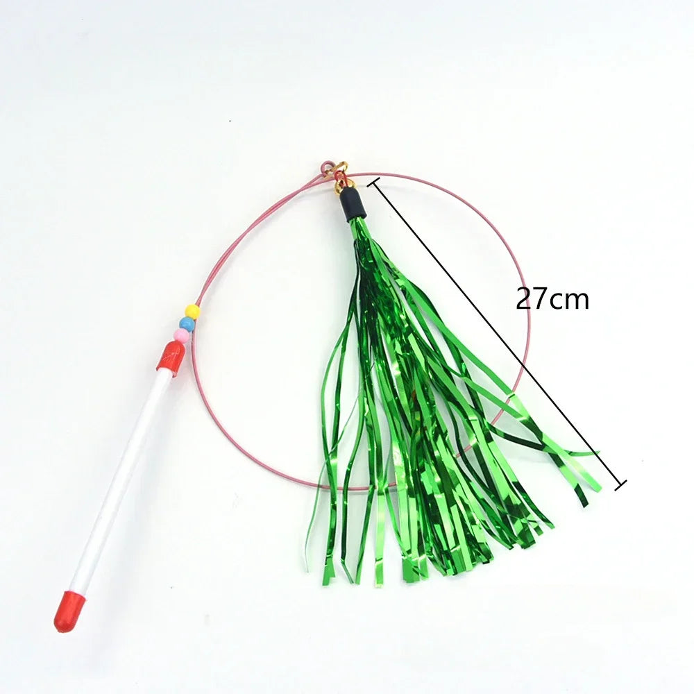 Haleva™ Hands-Free Cat Wand Toy