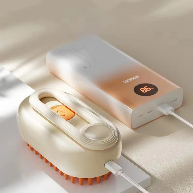 Haleva ProGroom™ 3-in-1 Electric Brush "Vet-Approved Deshedding & Massage for Cats & Dogs"