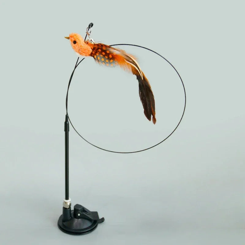 Haleva™ Hands-Free Cat Wand Toy
