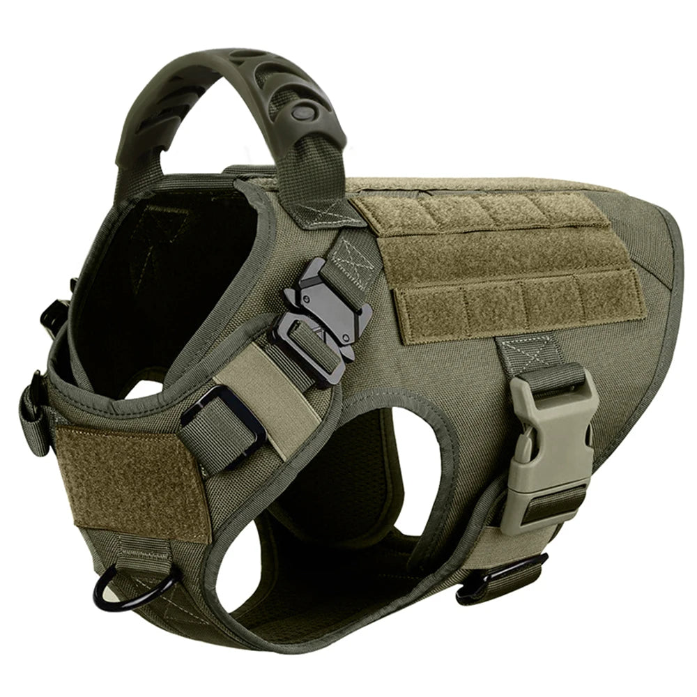 Haleva™ K9 Commando Pro – Tactical Dog Harness for Elite Performance