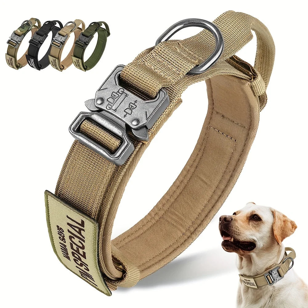 Haleva™ K9 Commando Pro Collar – Tactical Control for Working & Active Dogs