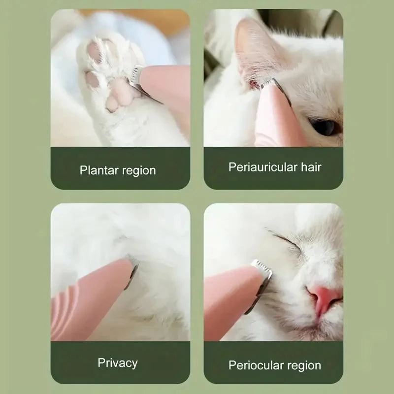 Haleva™ PurrTrim Gentle Pet Clipper