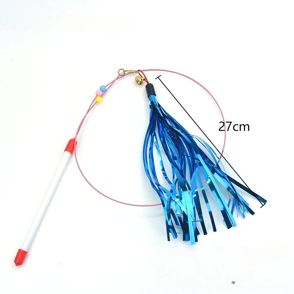 Haleva™ Hands-Free Cat Wand Toy
