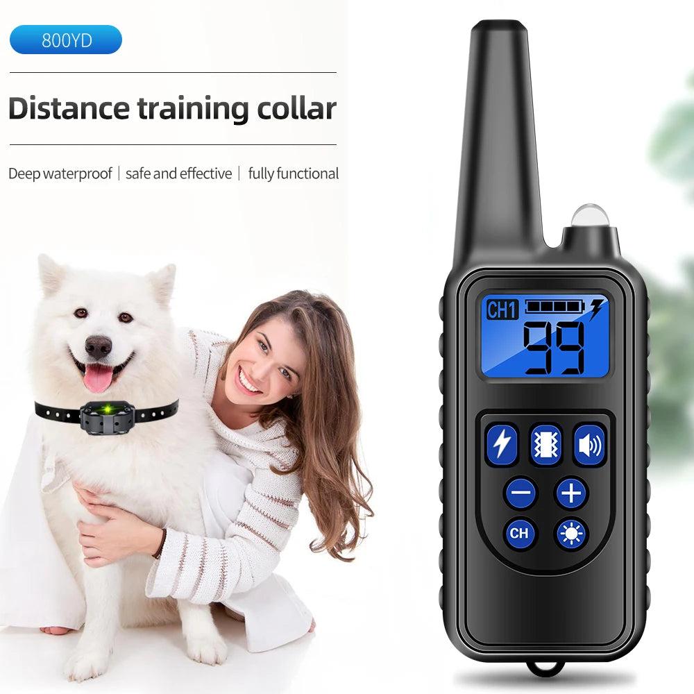 Haleva™ ProTrain Collar – Humane, Smart & Waterproof