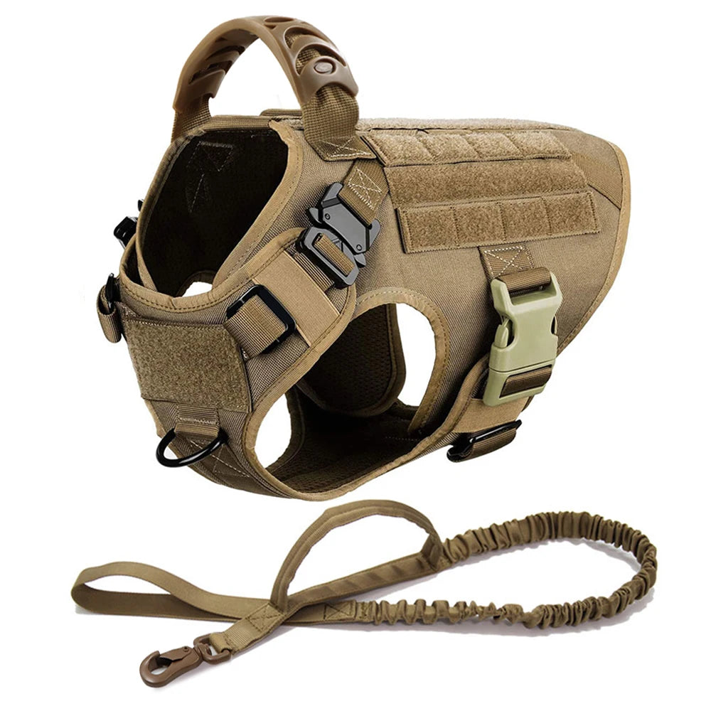 Haleva™ Tactical Harness & Leash Set – Built for Dogs, Engineered for Control