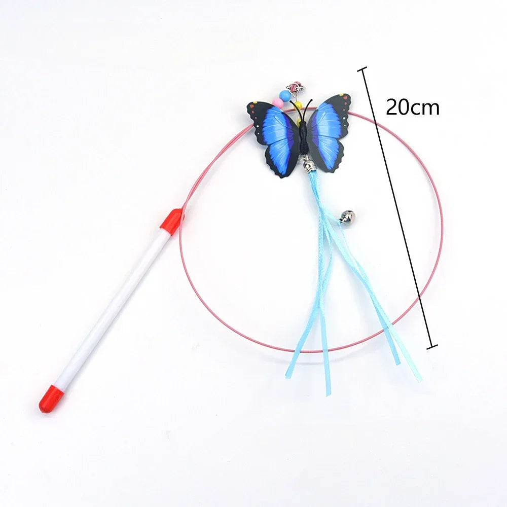 Haleva™ Hands-Free Cat Wand Toy