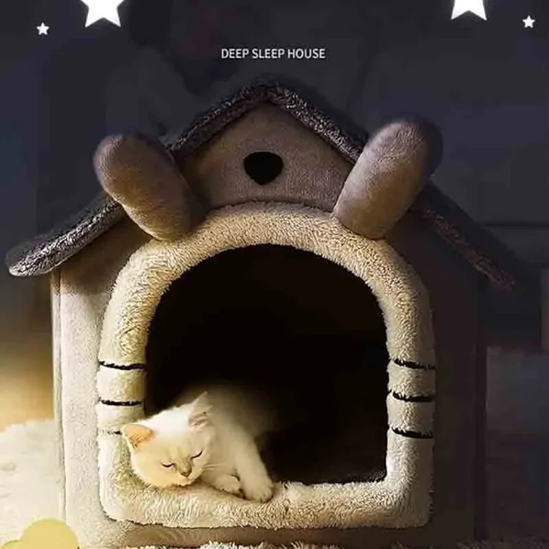 Haleva™ CozyCave 4-Season Pet House
