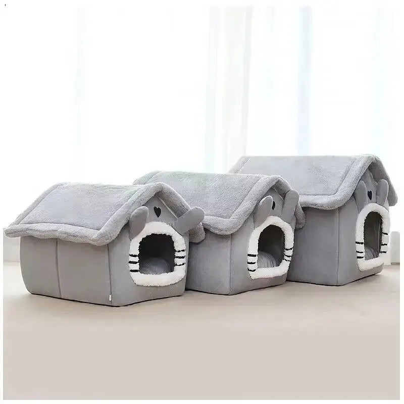 Haleva™ CozyCave 4-Season Pet House