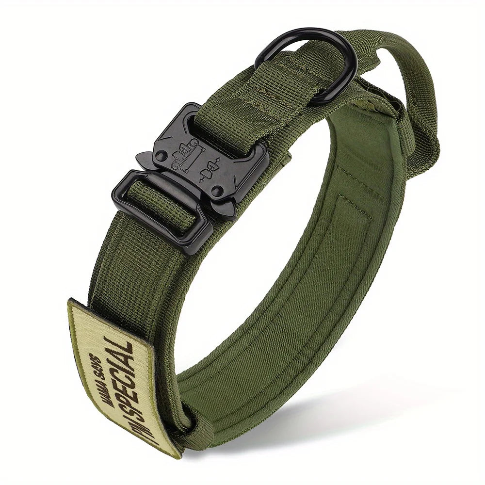 Haleva™ K9 Commando Pro Collar – Tactical Control for Working & Active Dogs