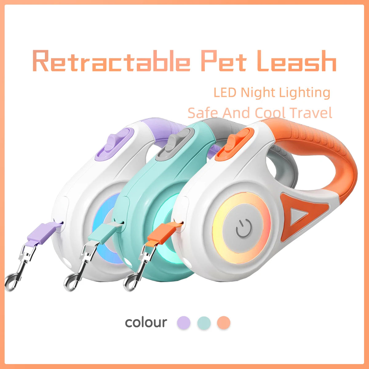 Haleva™ GlowGrip Leash