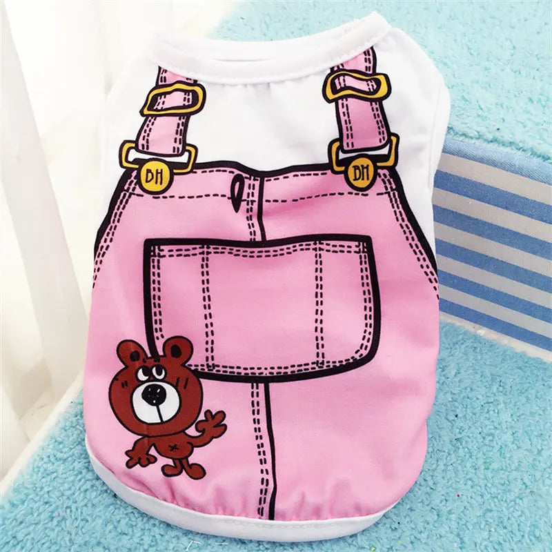Haleva™ All Season Cartoon Pet T-Shirt