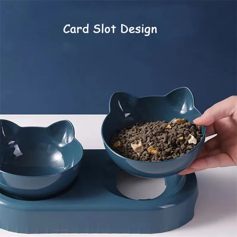 Haleva™ PurrfectDine Triple Bowl Set