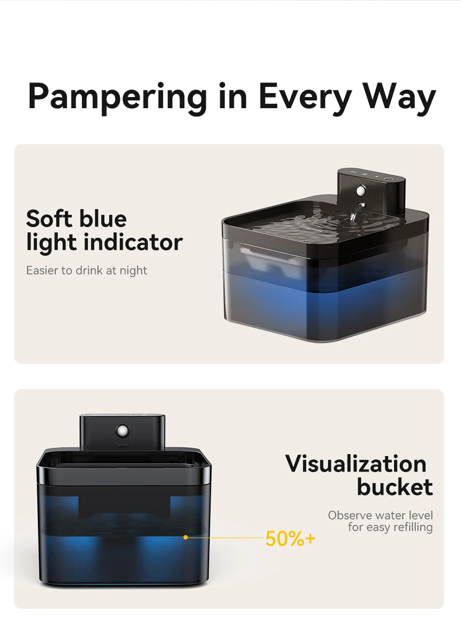 Haleva™ AquaPura Smart Fountain