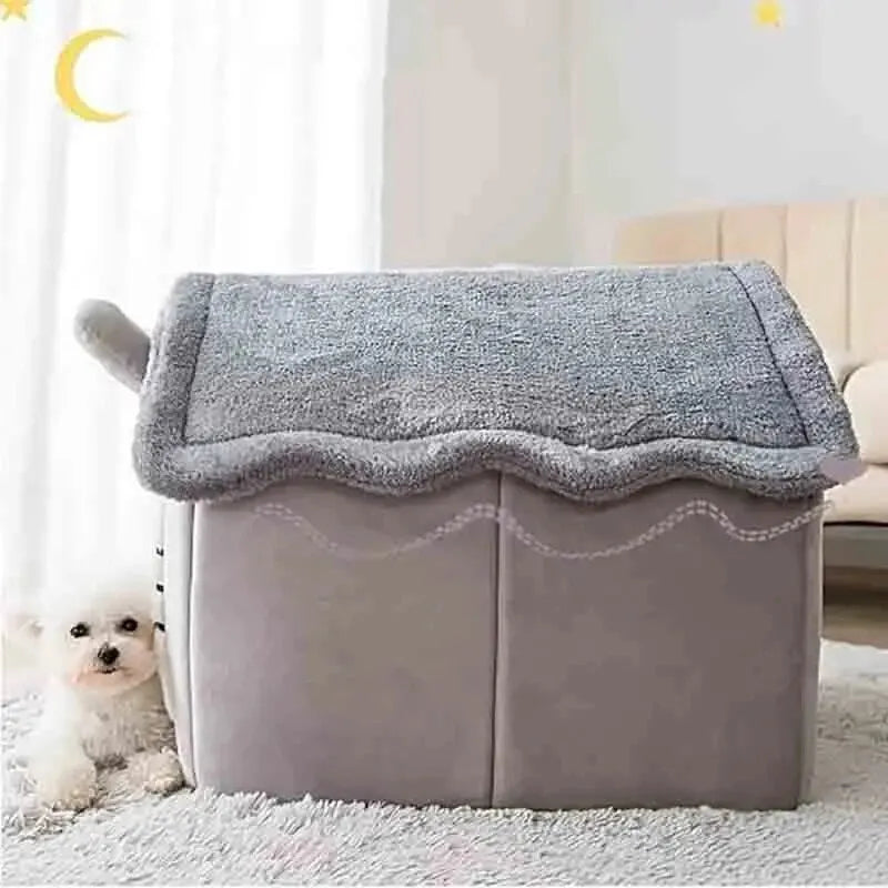 Haleva™ CozyCave 4-Season Pet House