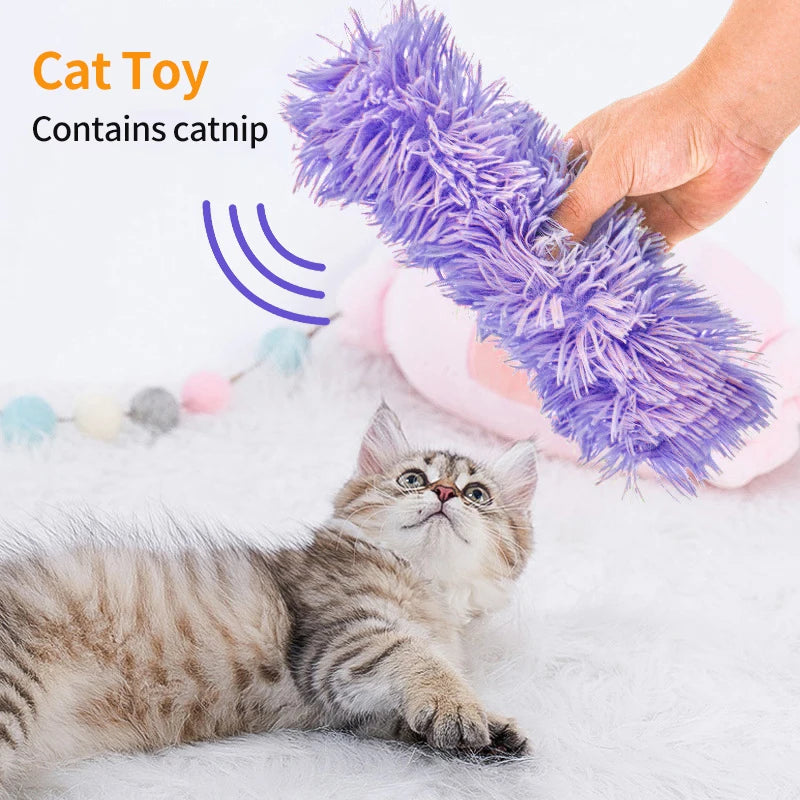 Haleva™ Plush Catnip Chew Toy