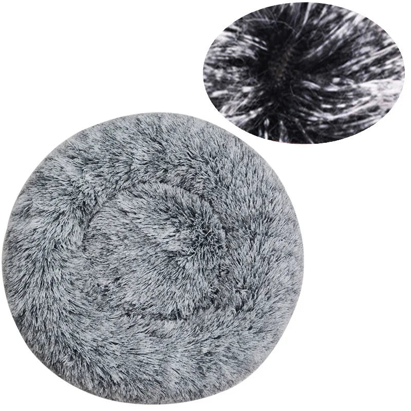 Haleva™ Plush Nest Bed – Winter-Ready Comfort for Cats & Dogs