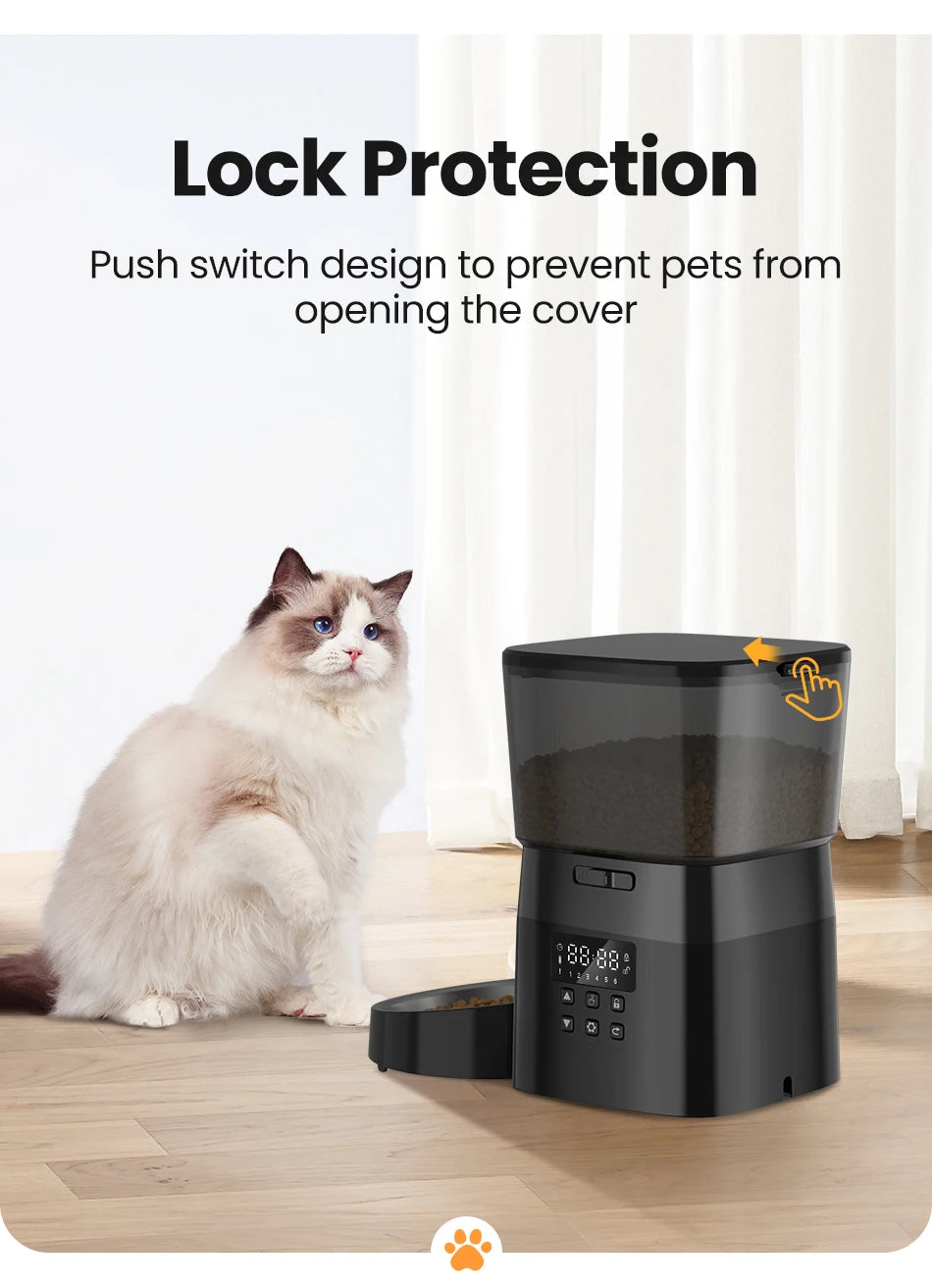 Haleva™ AutoFeed Pro – Smart Portion Control Feeder