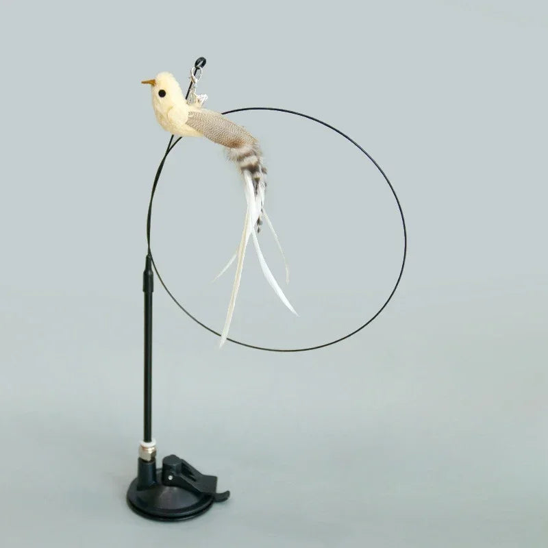 Haleva™ Hands-Free Cat Wand Toy