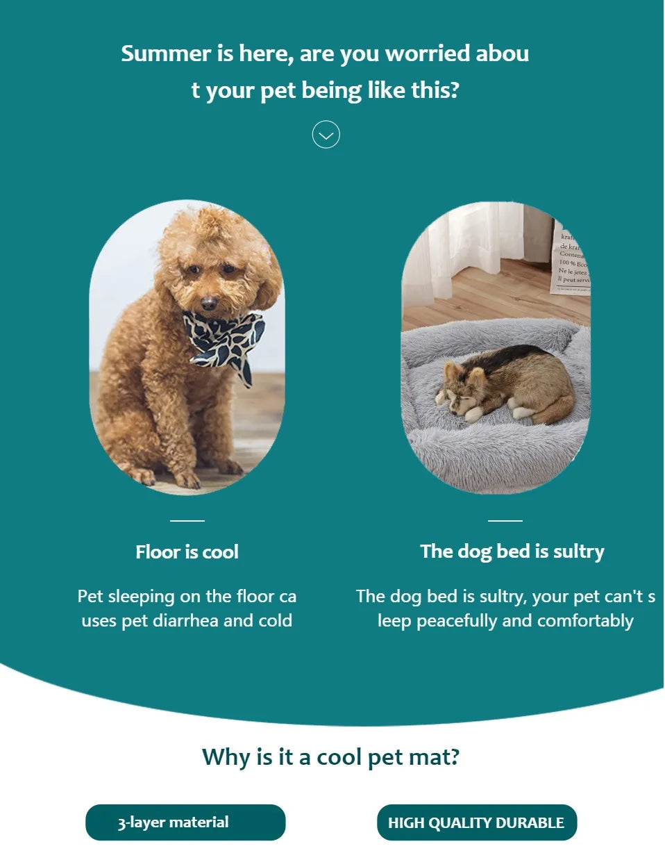 Haleva™ Summer Cooling Mat for Dogs & Cats