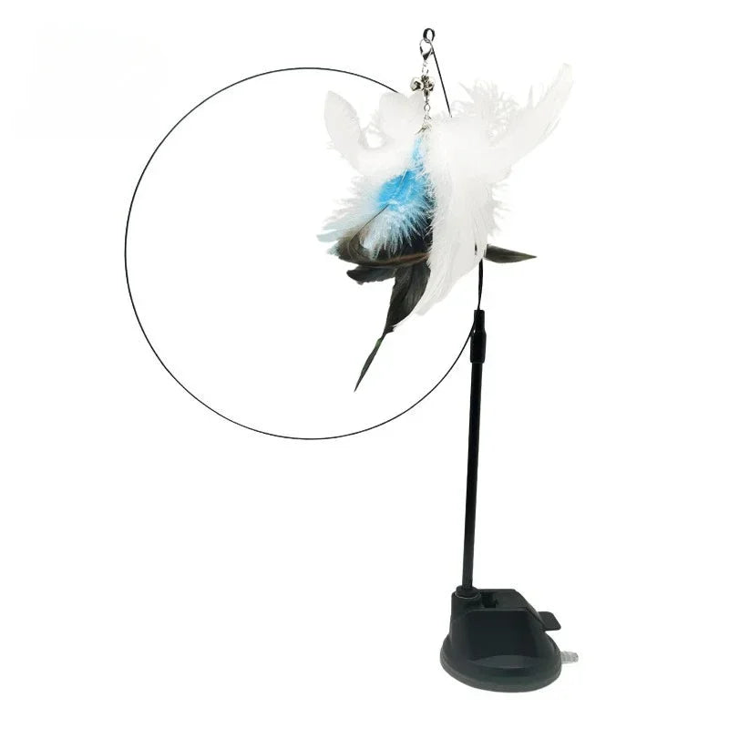 Haleva™ Hands-Free Cat Wand Toy