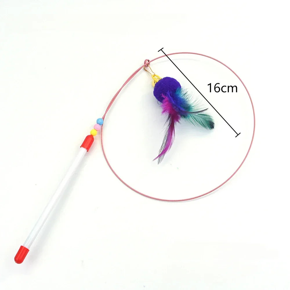 Haleva™ Hands-Free Cat Wand Toy