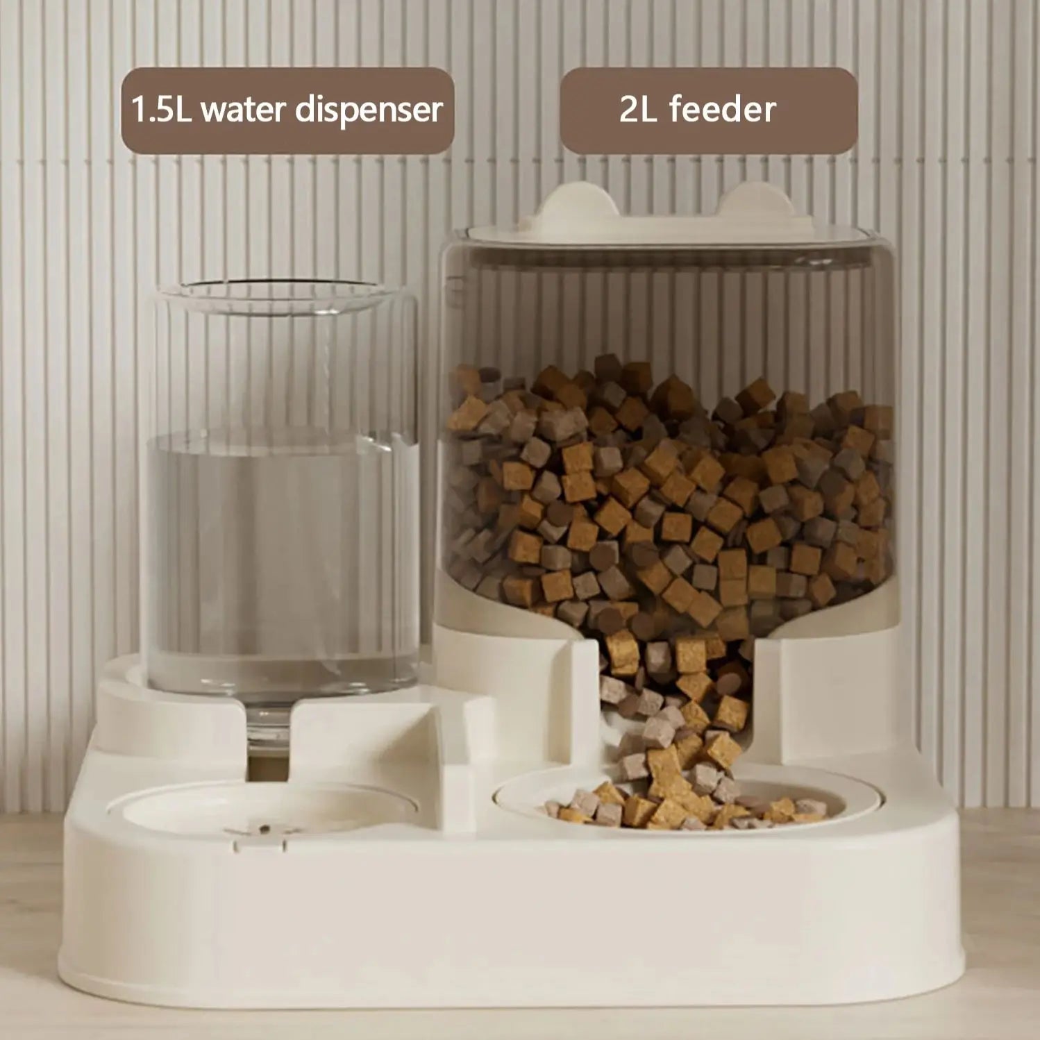 Haleva™ DualDine Auto-Feeder & Water Station