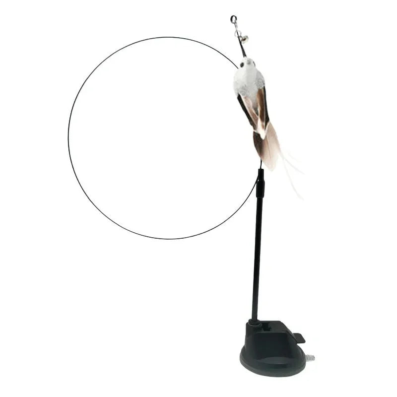 Haleva™ Hands-Free Cat Wand Toy