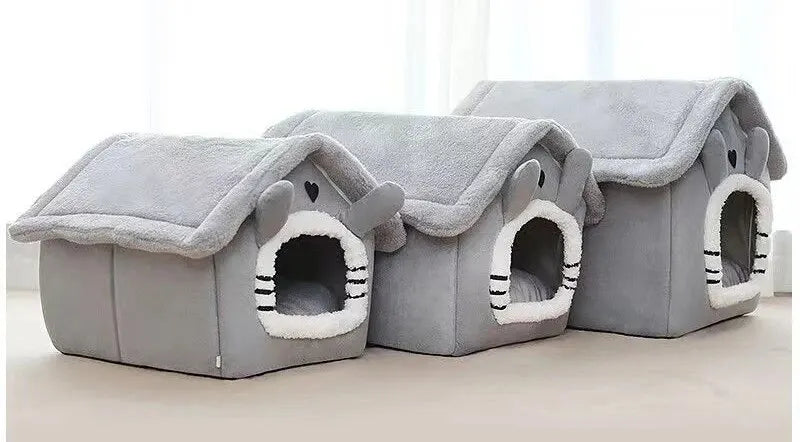 Haleva™ CozyCave 4-Season Pet House
