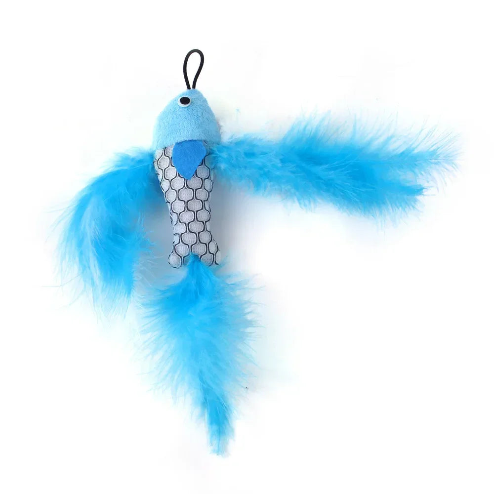 Haleva™ Hands-Free Cat Wand Toy