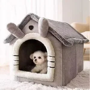 Haleva™ CozyCave 4-Season Pet House