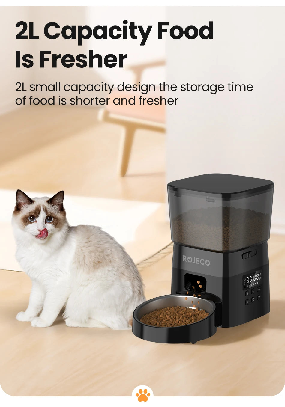 Haleva™ AutoFeed Pro – Smart Portion Control Feeder