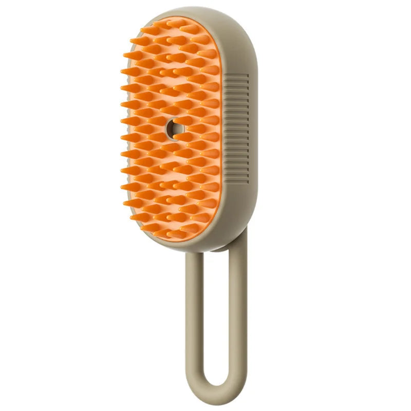 Haleva™ PurrGlow 2.0, 3-in-1 Steam Grooming Brush