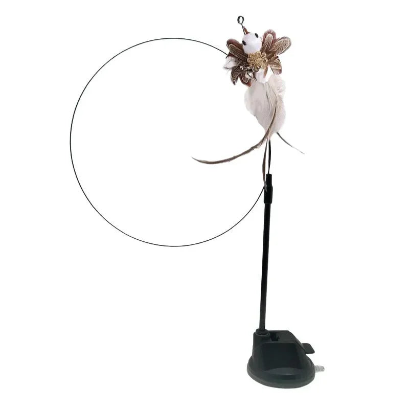 Haleva™ Hands-Free Cat Wand Toy