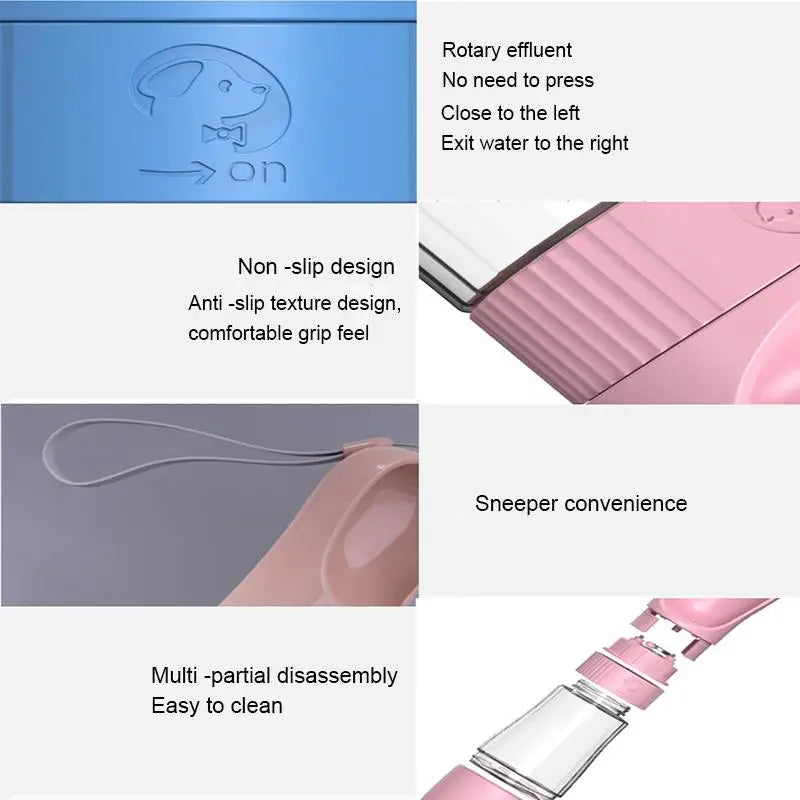 Haleva™ 2-in-1 Travel Hydration & Snack Bottle