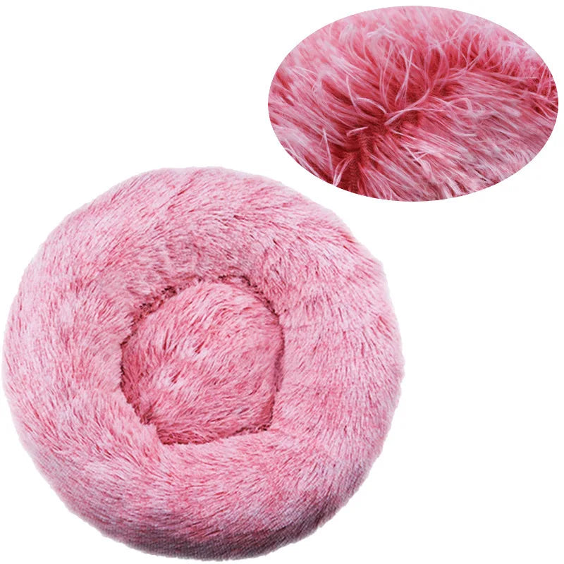 Haleva™ Plush Nest Bed – Winter-Ready Comfort for Cats & Dogs