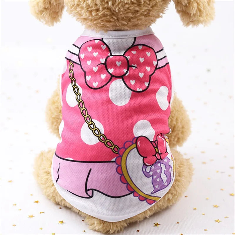 Haleva™ All Season Cartoon Pet T-Shirt