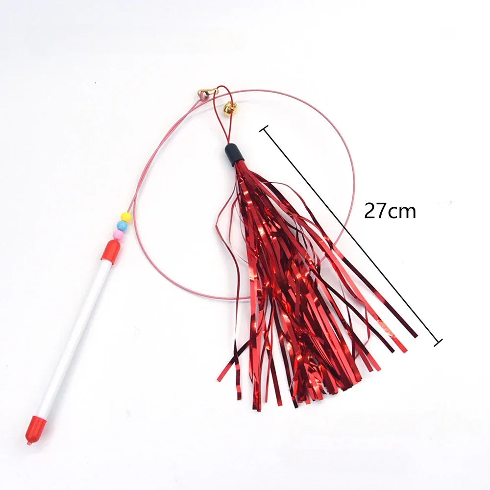 Haleva™ Hands-Free Cat Wand Toy