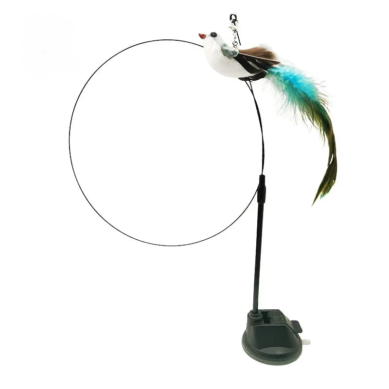 Haleva™ Hands-Free Cat Wand Toy