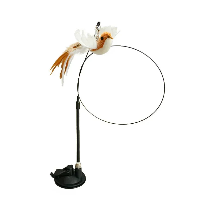 Haleva™ Hands-Free Cat Wand Toy