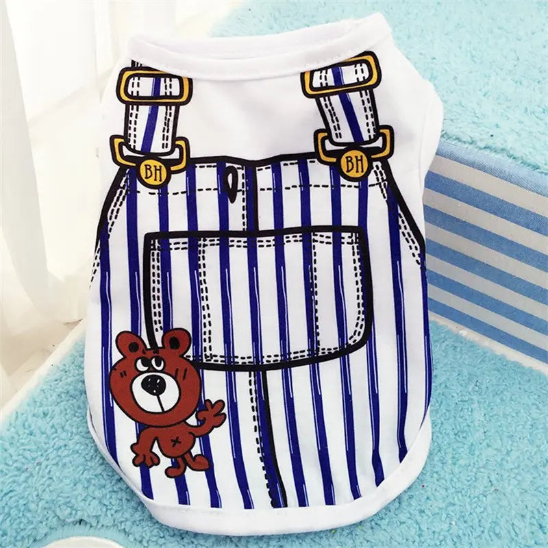 Haleva™ All Season Cartoon Pet T-Shirt