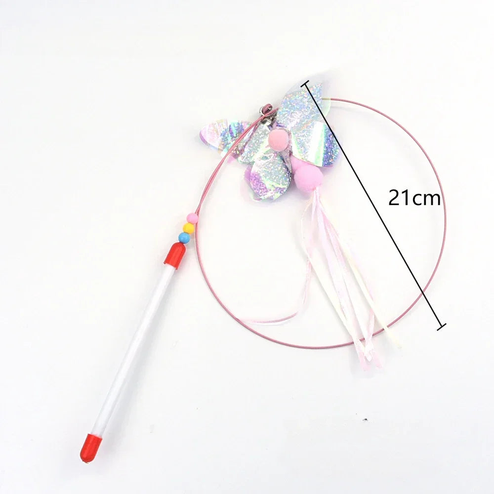Haleva™ Hands-Free Cat Wand Toy