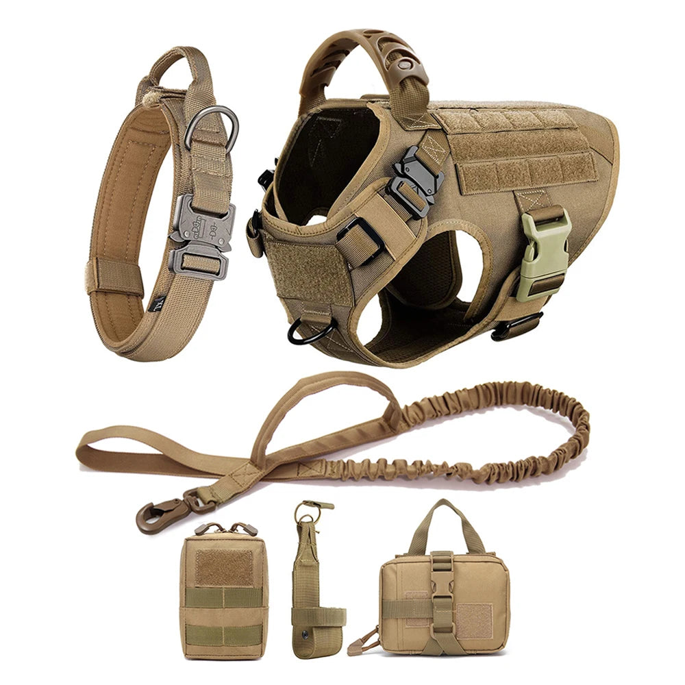 Haleva™ Tactical Harness & Leash Set – Built for Dogs, Engineered for Control