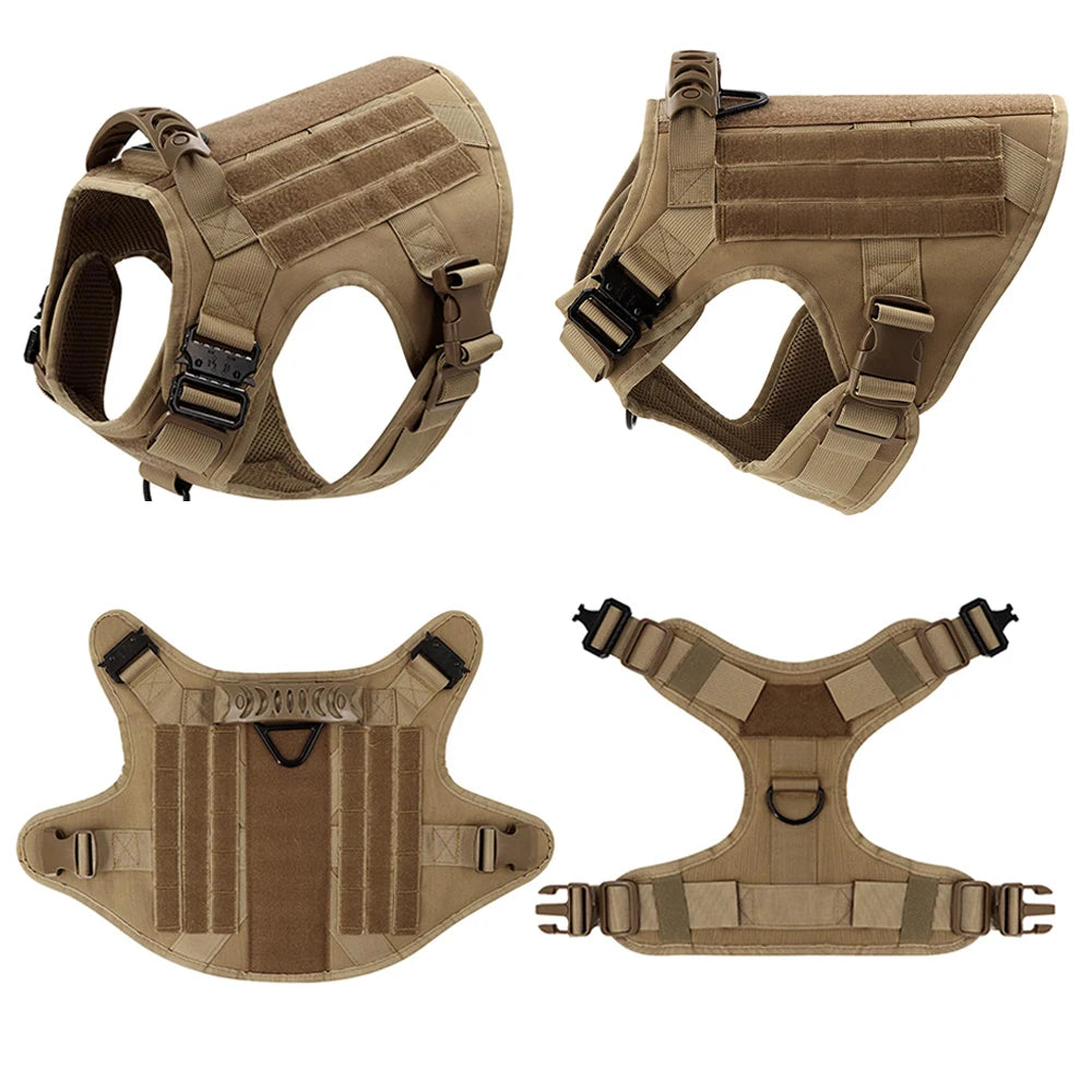Haleva™ K9 Commando Pro – Tactical Dog Harness for Elite Performance