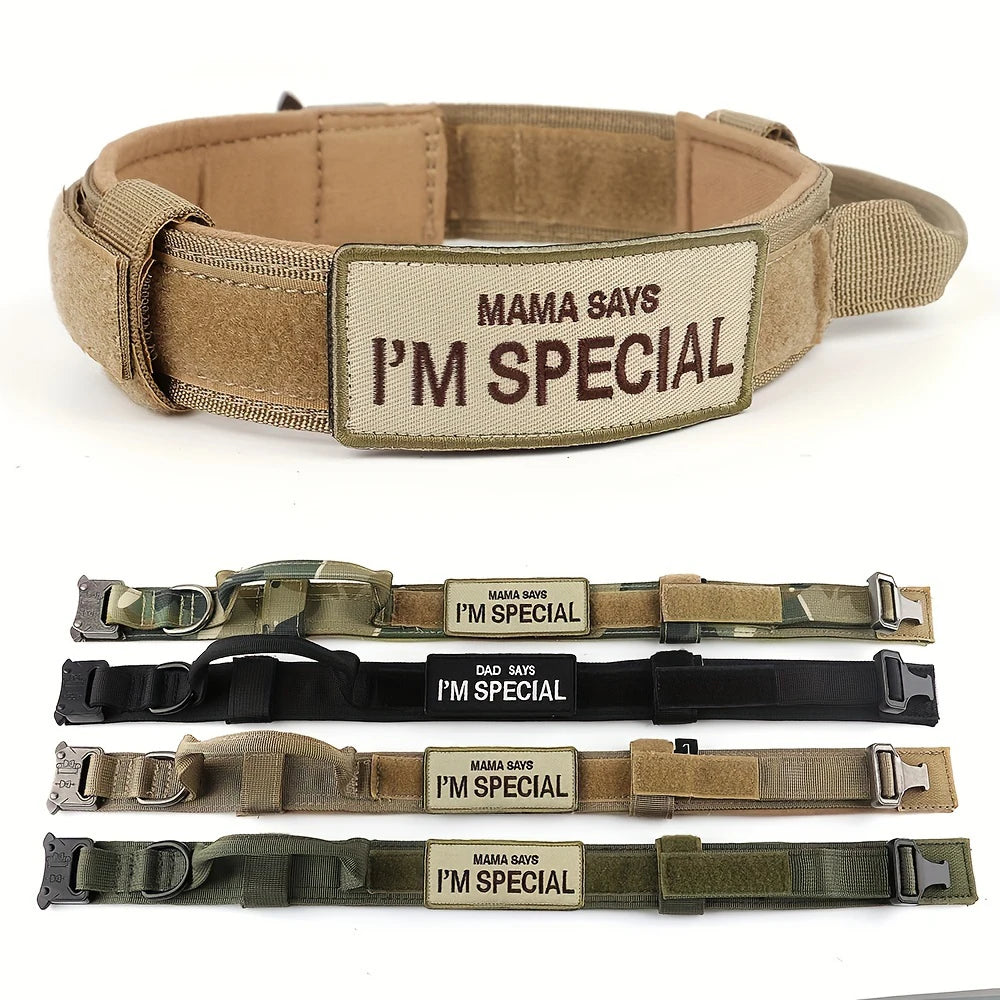 Haleva™ K9 Commando Pro Collar – Tactical Control for Working & Active Dogs