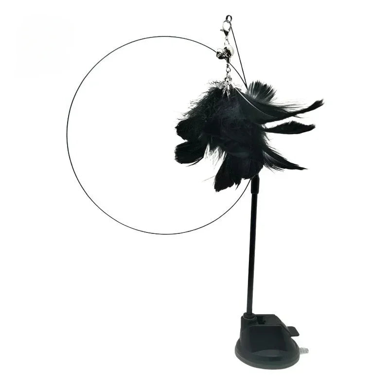Haleva™ Hands-Free Cat Wand Toy
