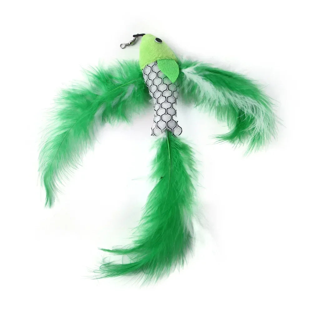 Haleva™ Hands-Free Cat Wand Toy
